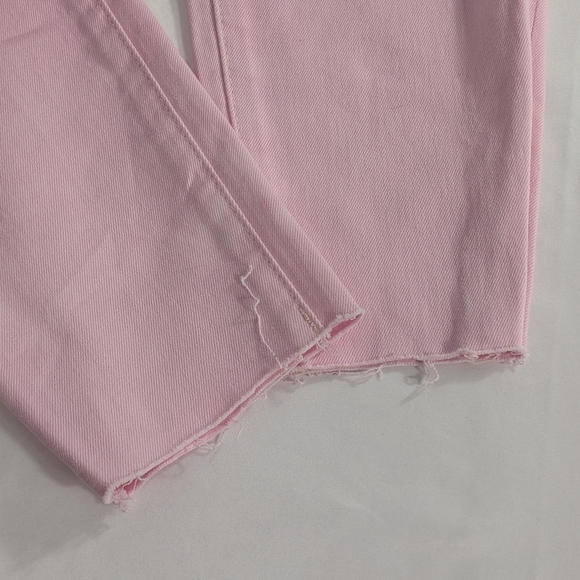 NWT! Kut from the Kloth Women's Pink & Yellow Ombre Connie High Rise Ankle Jeans - Picture 9 of 14